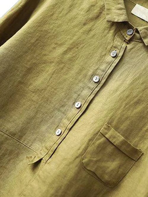Camilla | Elegant Linen Blouse with a Relaxed Fit