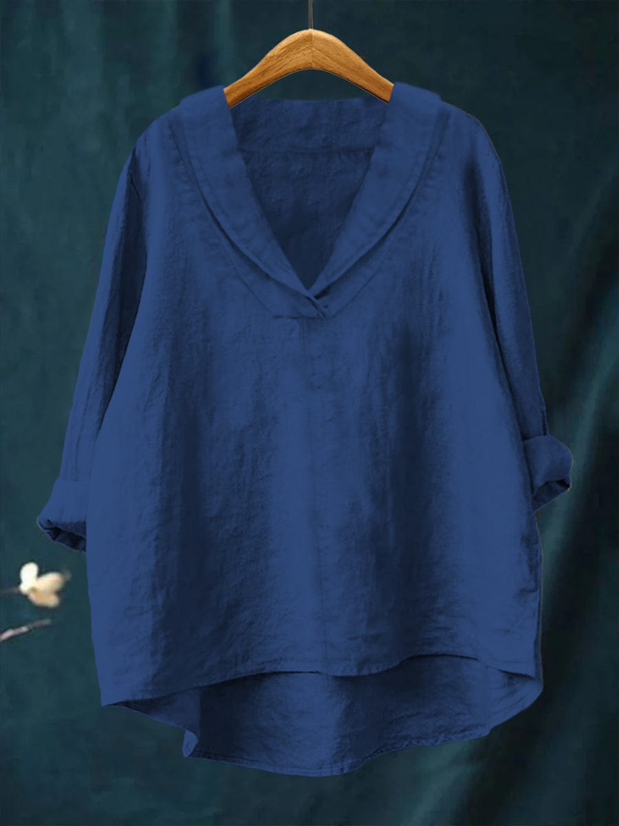 Linda | Elegant Linen Blouse shirt