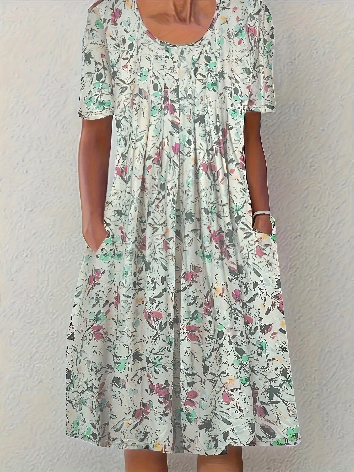 Charlotte | Elegant Short Sleeve Dress
