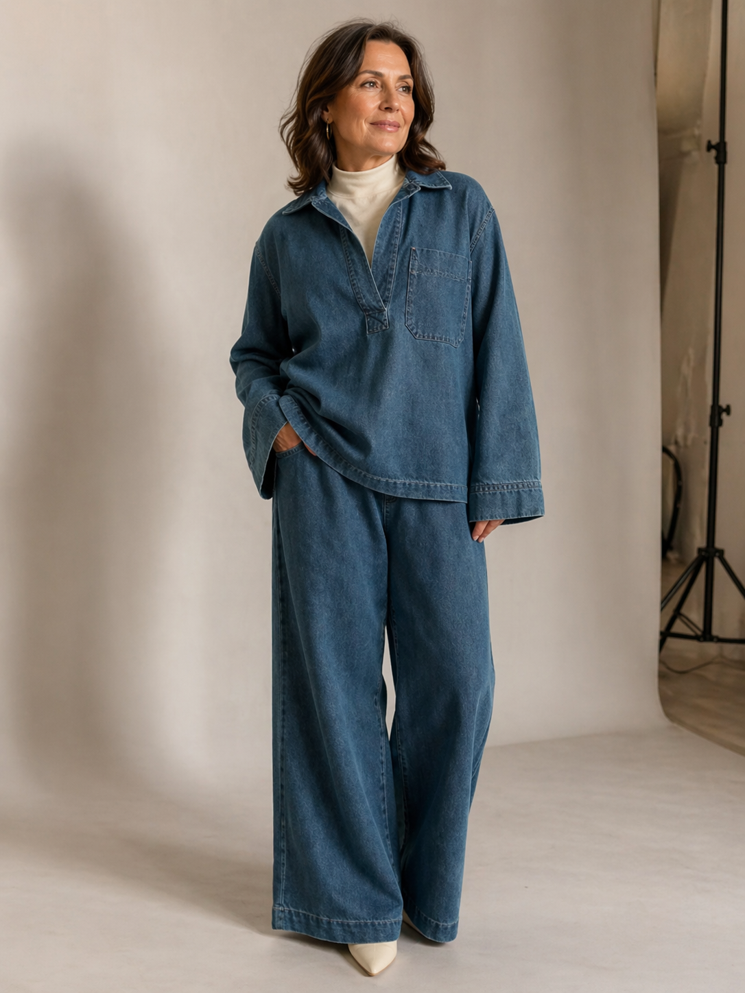 Liviana | Vintage Casual Two-Piece Set