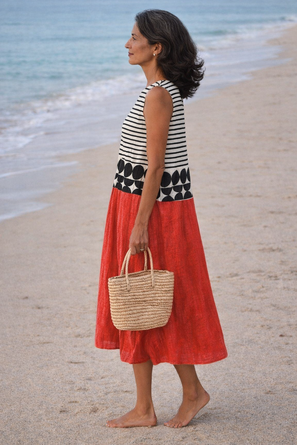 Guli | Striped Dress with a Relaxed Fit