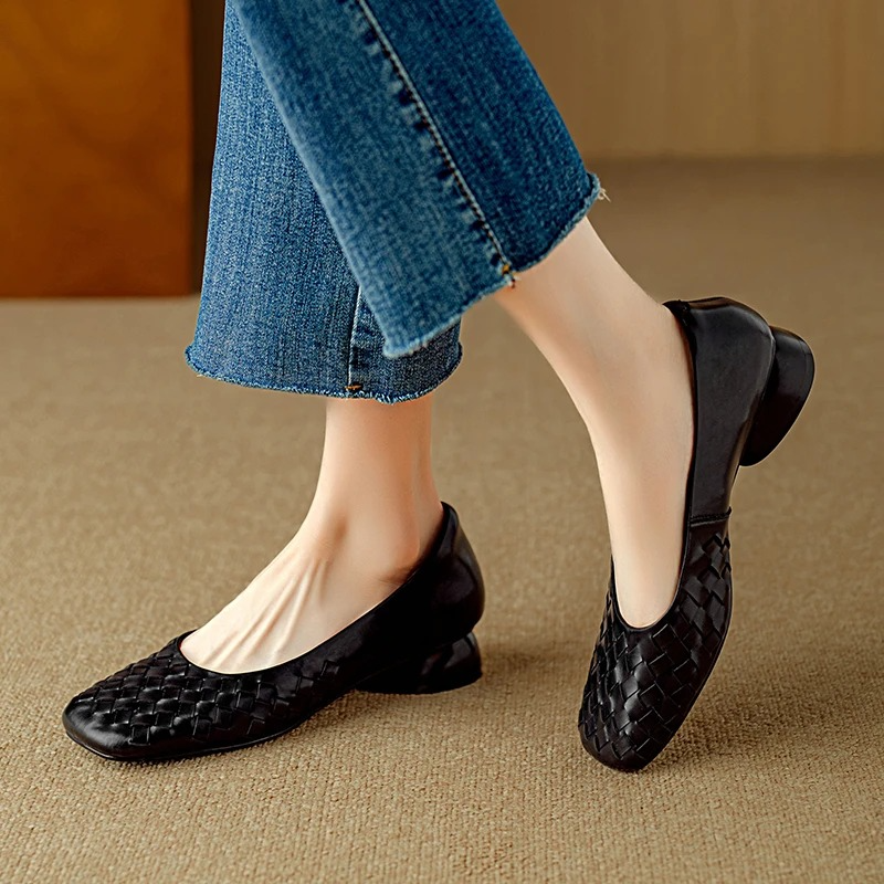 Åsa | Flat Leather Shoes – Timeless Elegance for All Day