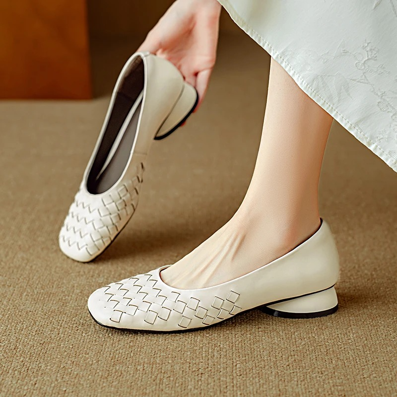 Åsa | Flat Leather Shoes – Timeless Elegance for All Day