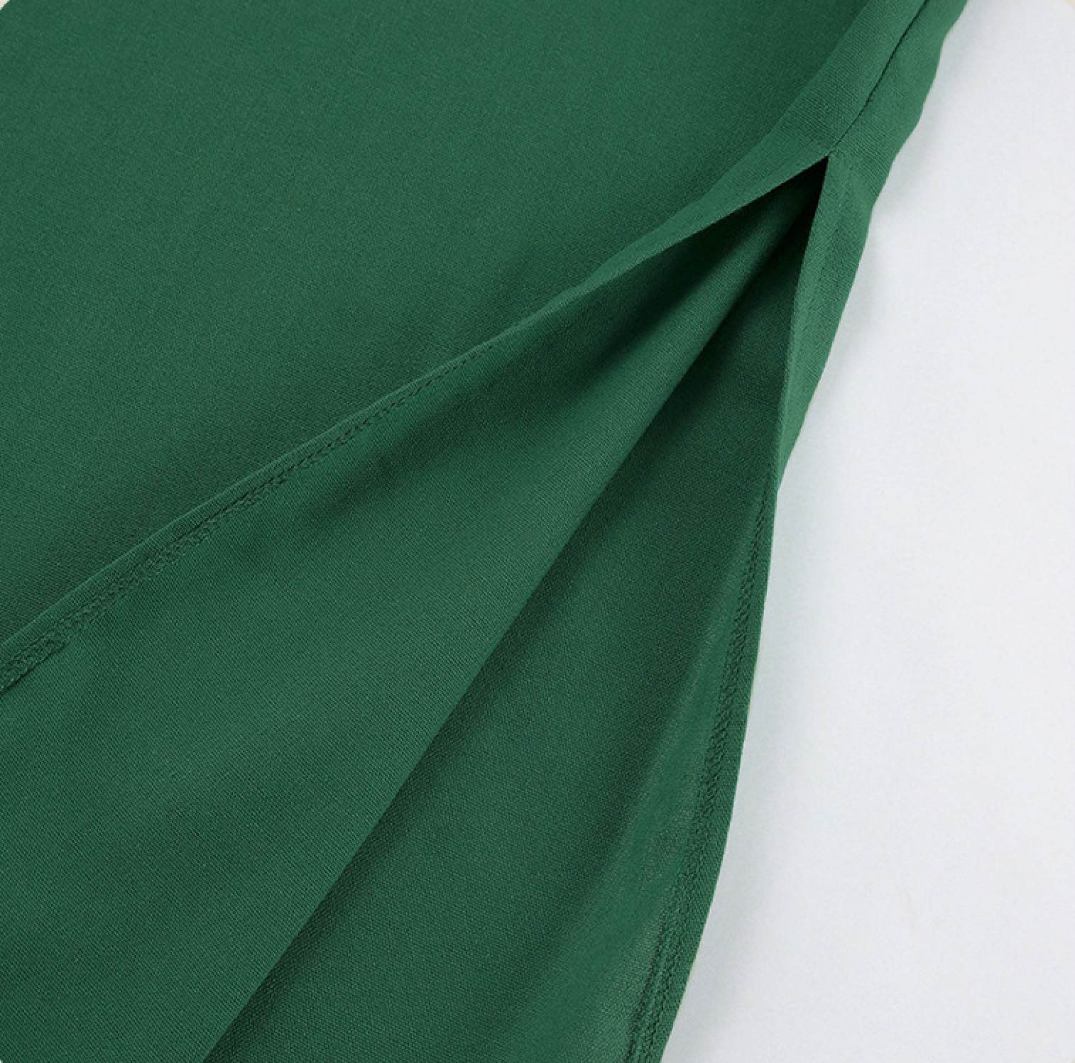 French Cotton and Linen Midi Dress
