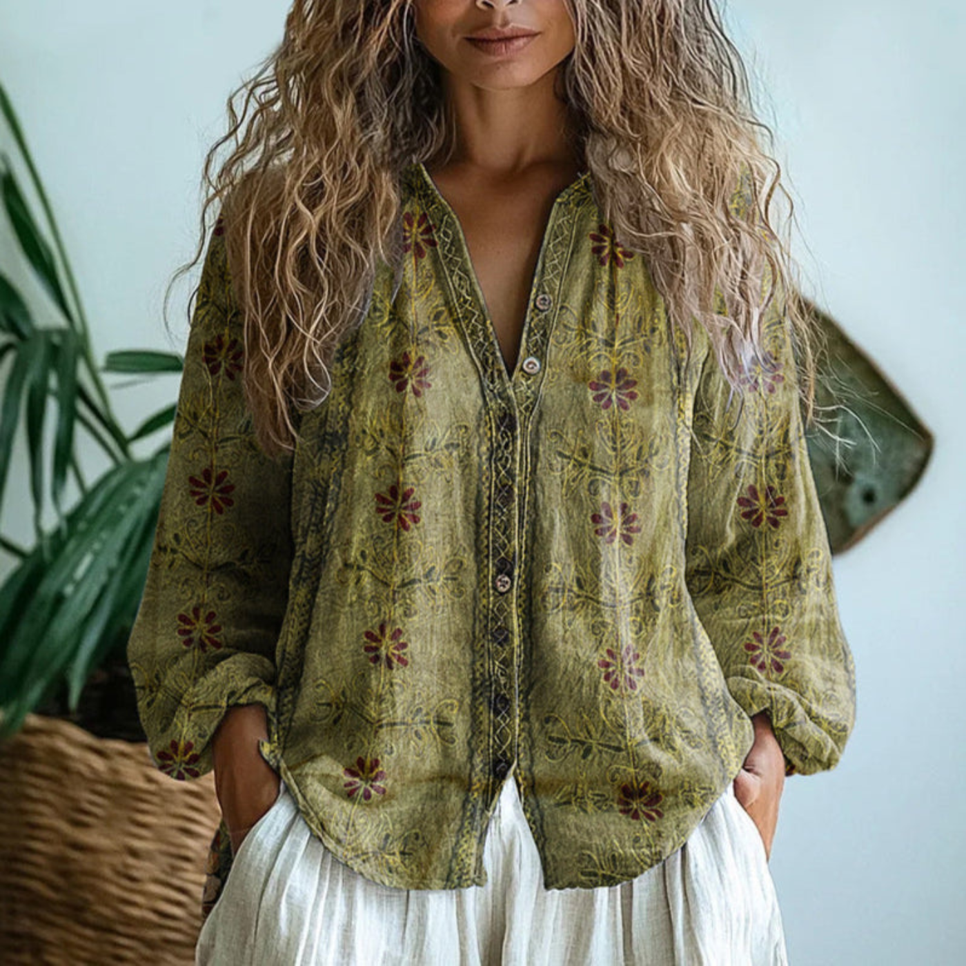 Wena | Embroidered Blouse