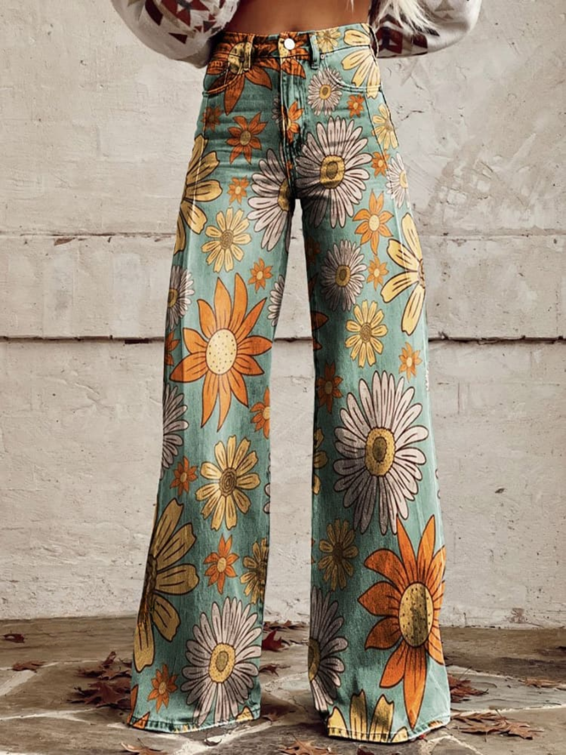 Agnes | Floral Trousers
