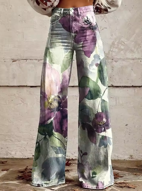 Mia | Vintage Inspired Bohemian Trousers