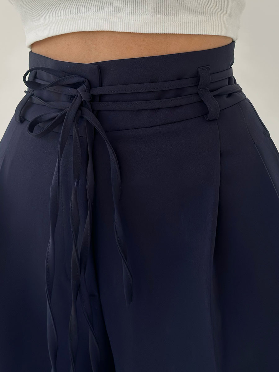 Josephine | High-Waisted Trousers with Wide Legs