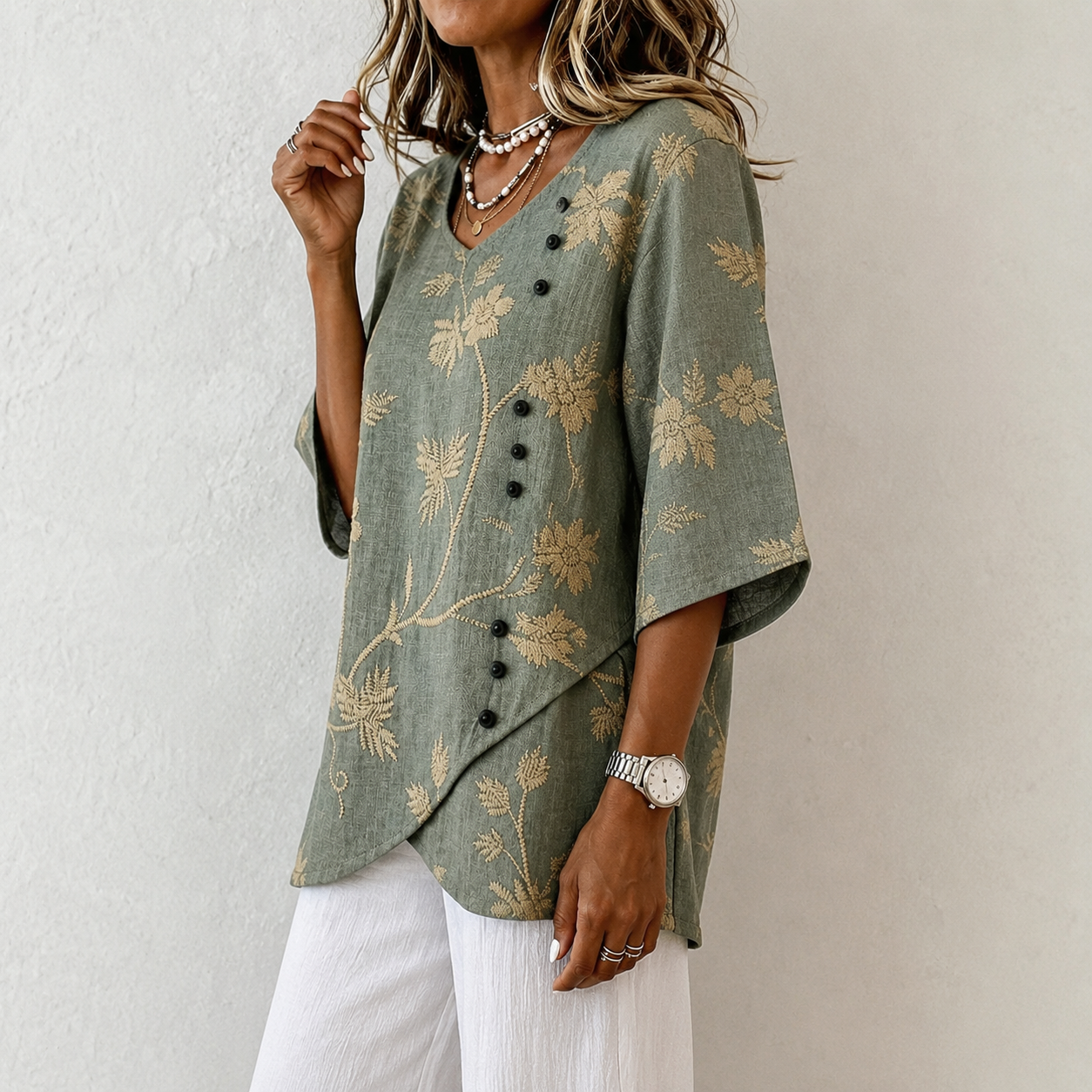 Valentina | Embroidered Blouse