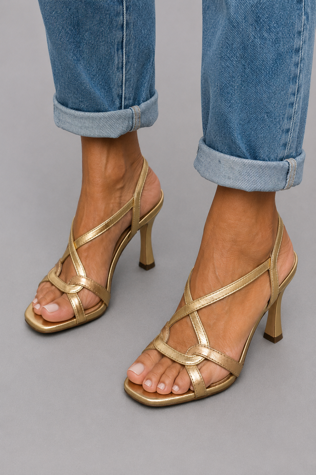 Isabella | Golden Summer Charm Heels