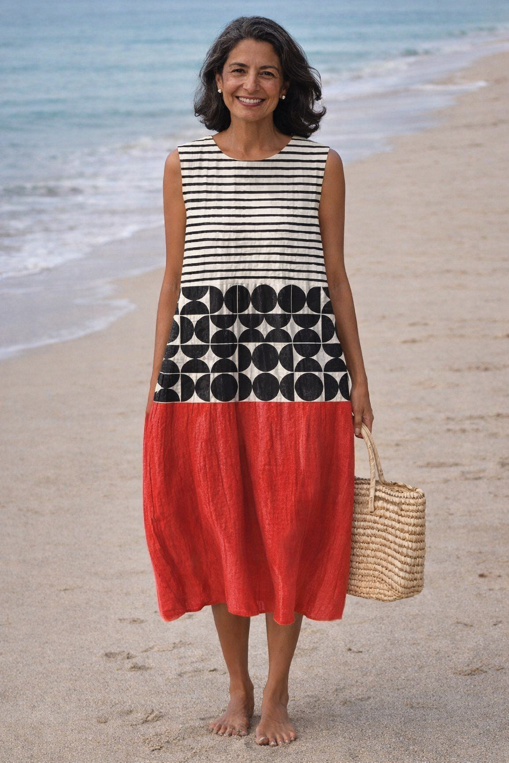 Guli | Striped Dress with a Relaxed Fit