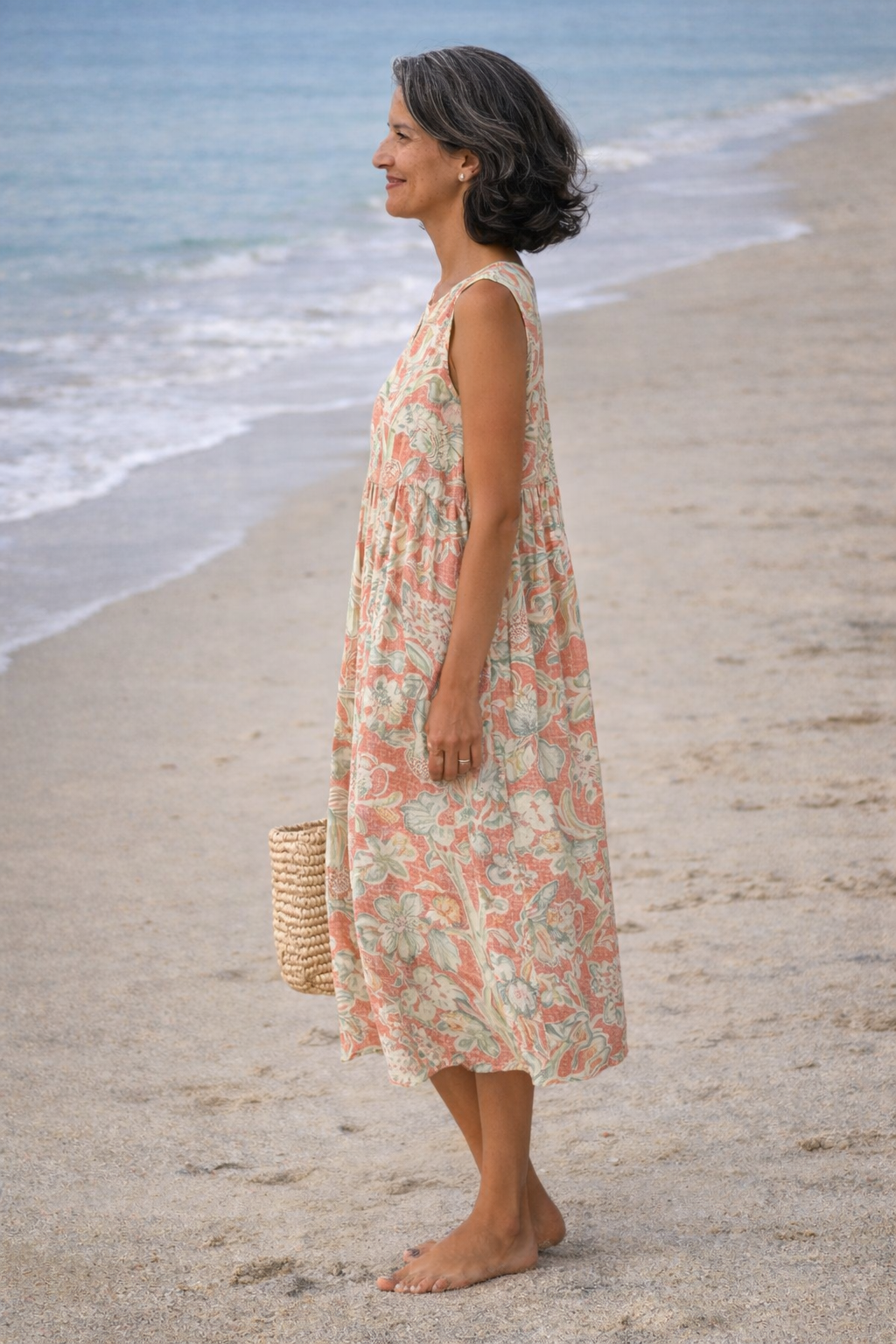 Natalia | Floral Dress with a Relaxed Fit