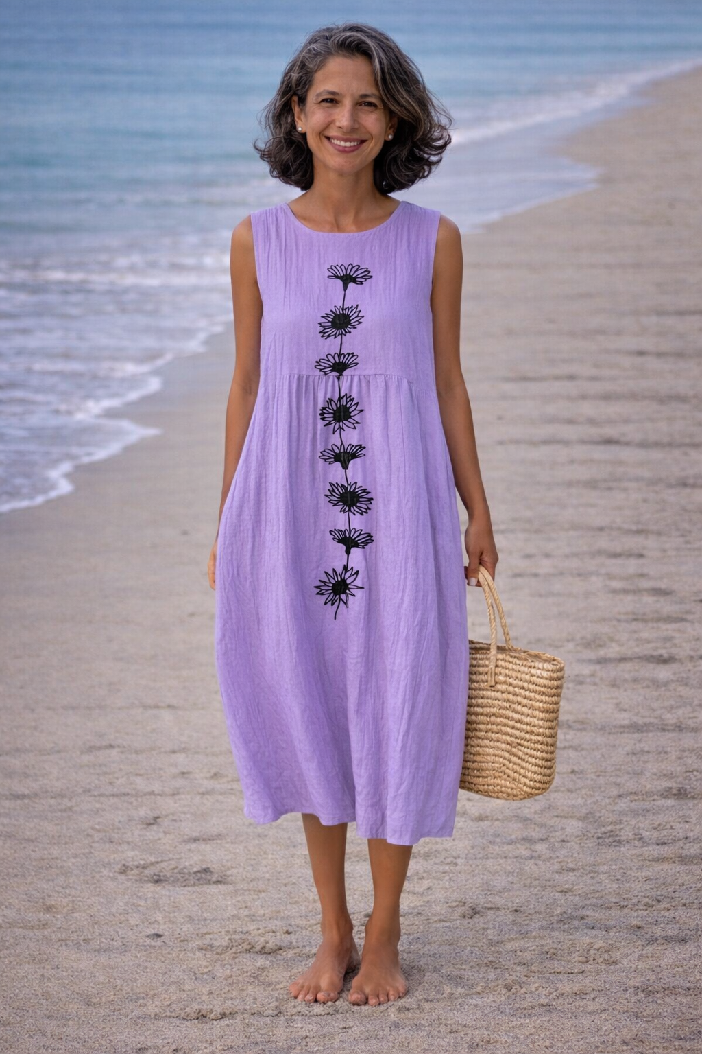 Sigrid | Floral Dress with a Relaxed Fit
