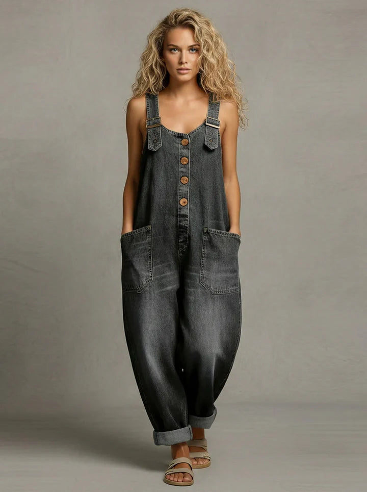 Mila | Denim Jumpsuit