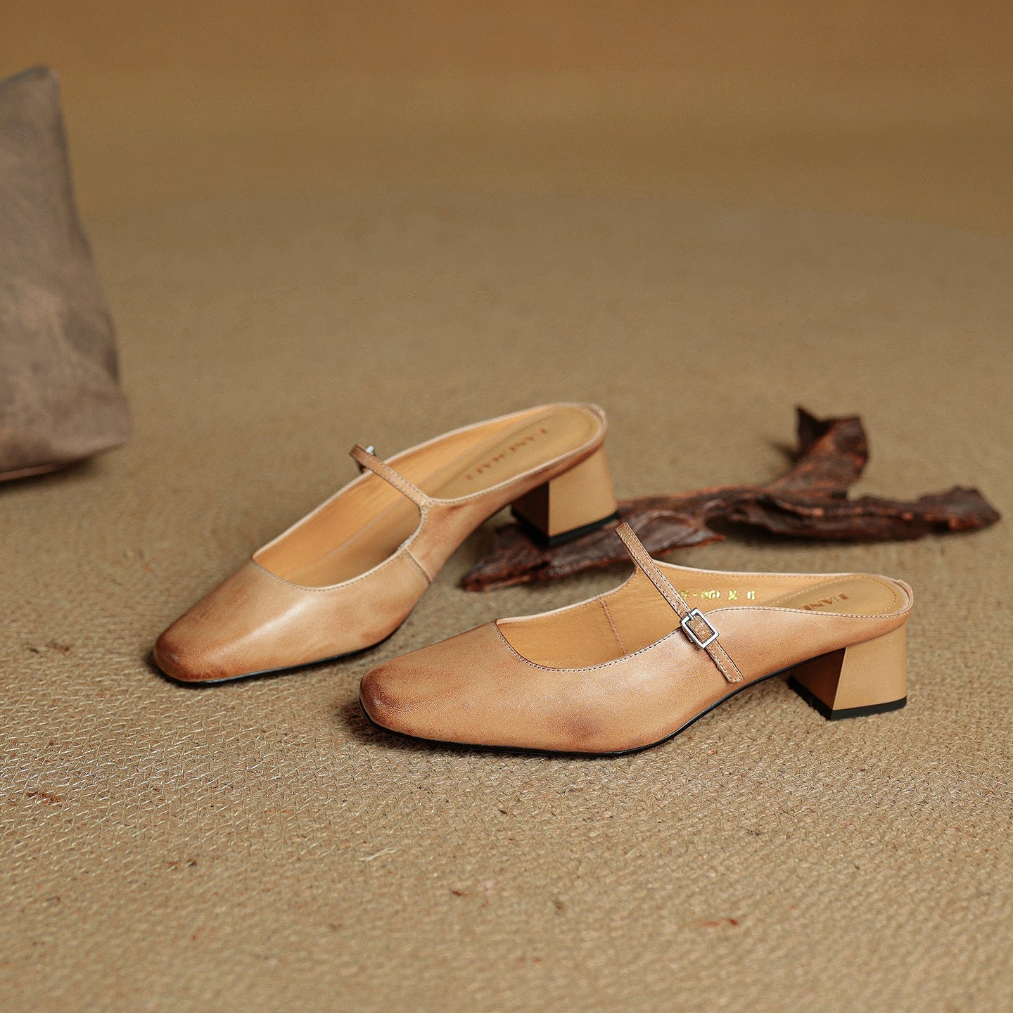 Karin | Classic Leather Mules – Comfortable Everyday Fit