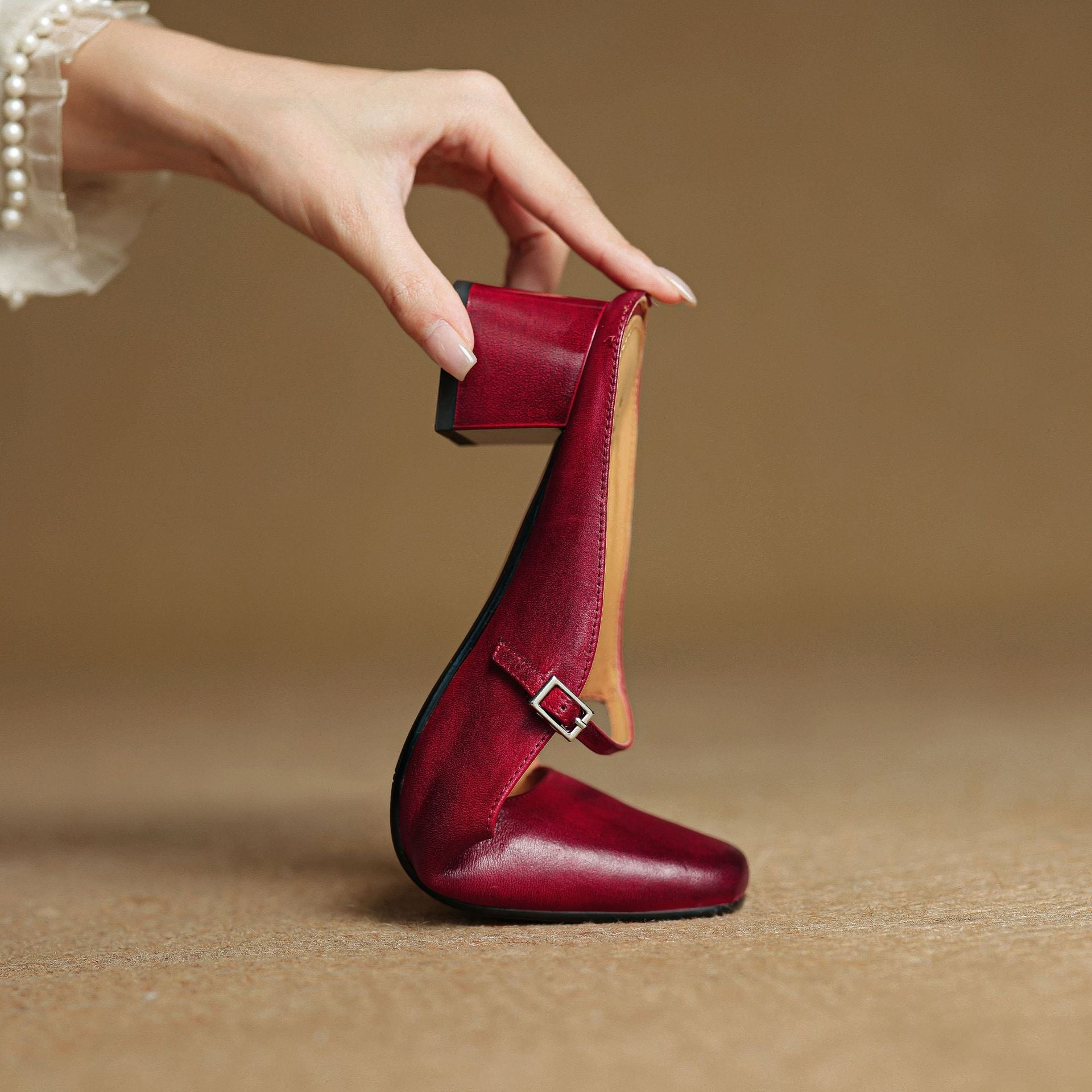 Karin | Classic Leather Mules – Comfortable Everyday Fit