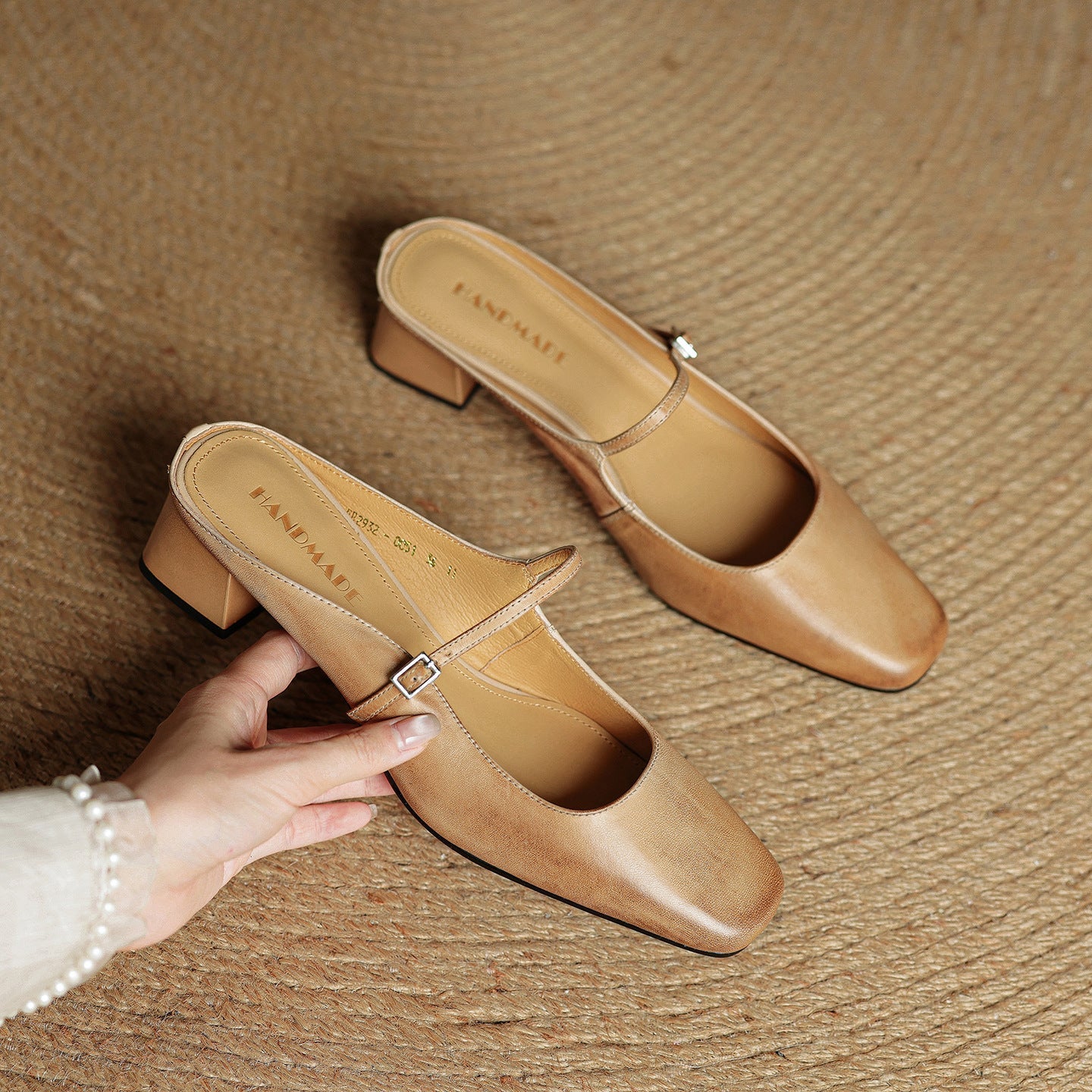 Karin | Classic Leather Mules – Comfortable Everyday Fit