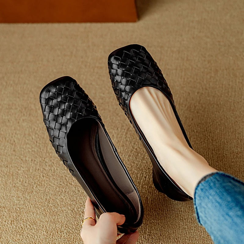 Åsa | Flat Leather Shoes – Timeless Elegance for All Day