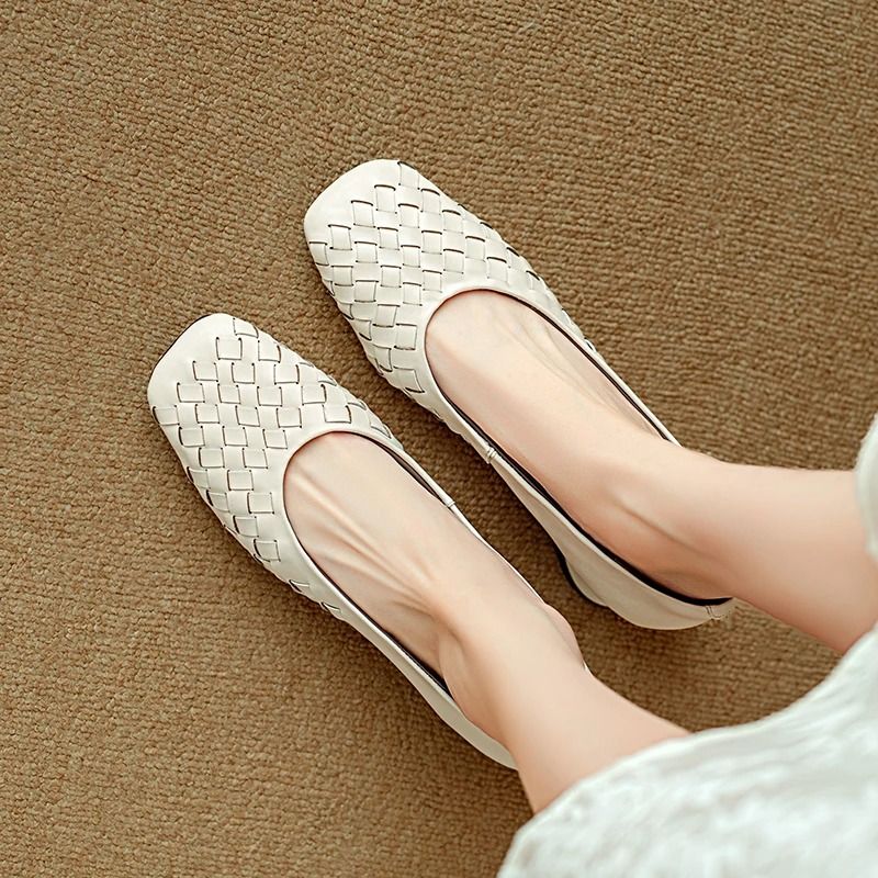 Åsa | Flat Leather Shoes – Timeless Elegance for All Day