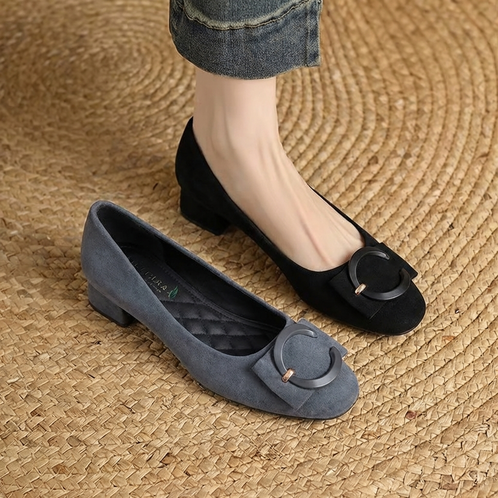 Wilma | Elisé Moccasin with Square Toe