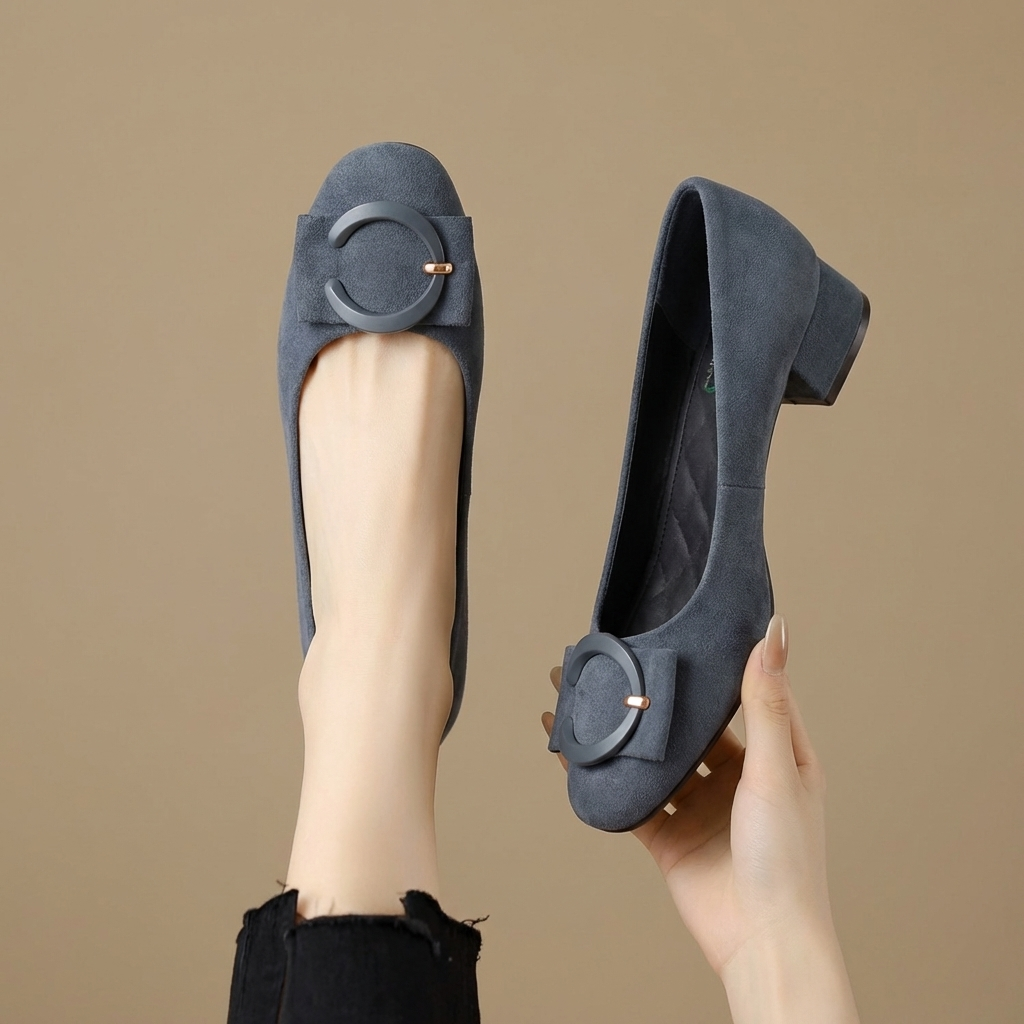 Wilma | Elisé Moccasin with Square Toe