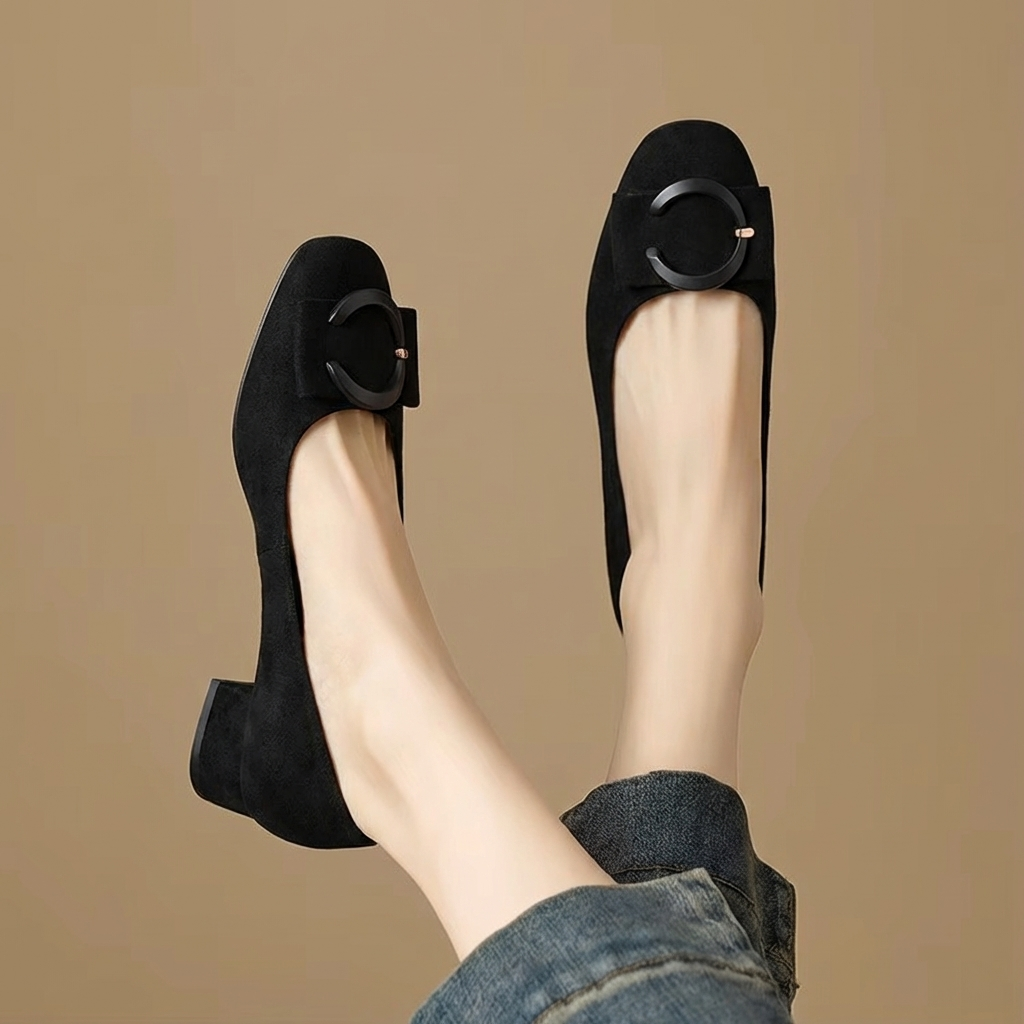 Wilma | Elisé Moccasin with Square Toe